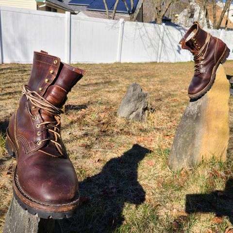 Photo by UrsusAstartes on March 3, 2024 of the Nicks Overlander in Horween Brown Chromexcel.