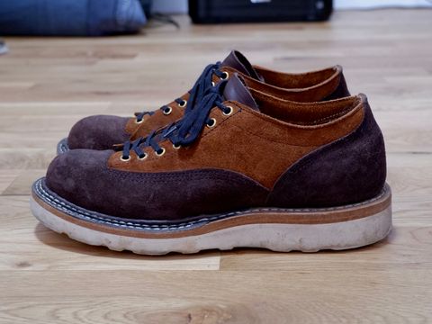 Photo by GeosCapsule on December 5, 2022 of the White's Oxford in Seidel Brown Roughout.