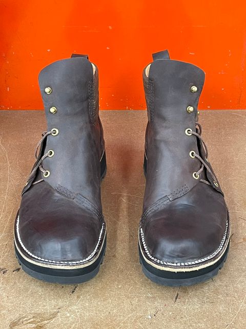 Photo by marcparis on November 9, 2022 of the Paris Sun Unlisted Model in Conceria Puccini Atillio Grind Dark Brown.