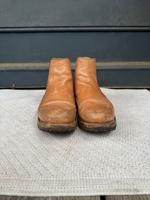 Photo by nothomeatl on December 5, 2025 of the Project Pandion PE1.2 in Vegetable Tanned Bovine.