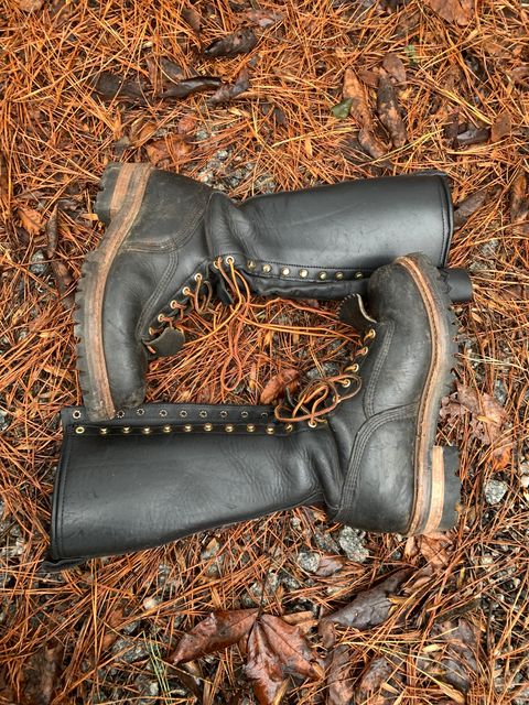 Photo by CountFluffhair.46 on January 3, 2023 of the Hoffman Boots Unlisted Model in Unknown Leather.