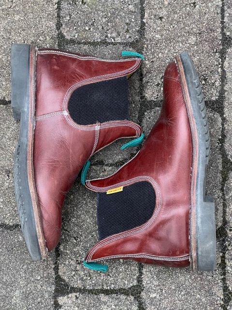Photo by fjaagewaage on January 31, 2026 of the Jim Green Stockman in Jim Green / Veg Tan Walnut.