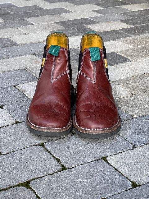 Photo by fjaagewaage on March 1, 2026 of the Jim Green Stockman in Jim Green / Veg Tan Walnut.
