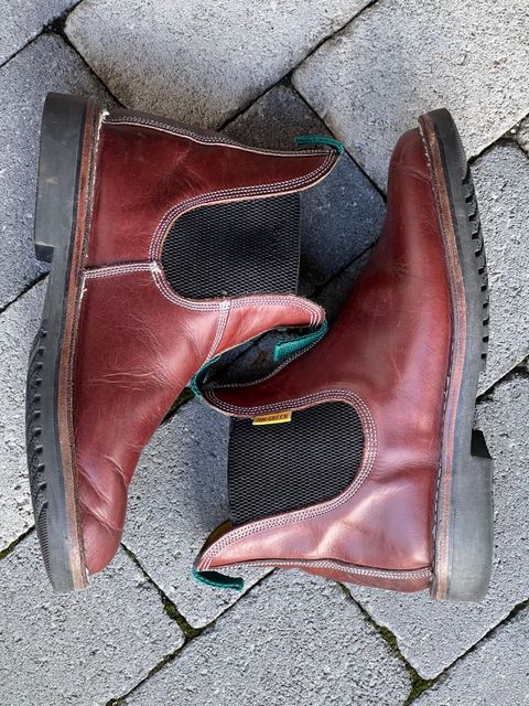 Photo by fjaagewaage on March 1, 2026 of the Jim Green Stockman in Jim Green / Veg Tan Walnut.