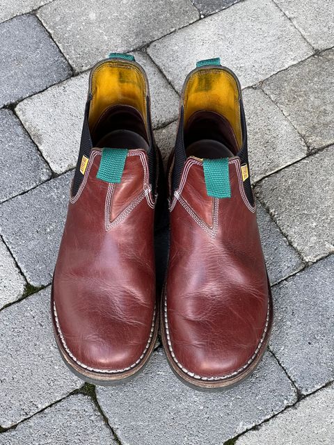 Photo by fjaagewaage on March 1, 2026 of the Jim Green Stockman in Jim Green / Veg Tan Walnut.