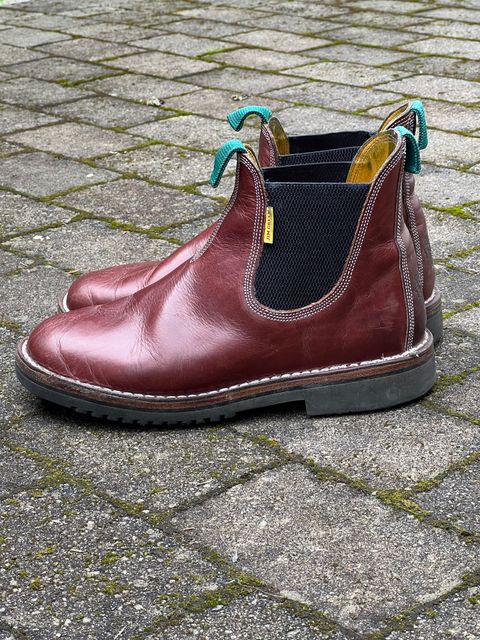 Photo by fjaagewaage on March 29, 2026 of the Jim Green Stockman in Jim Green / Veg Tan Walnut.