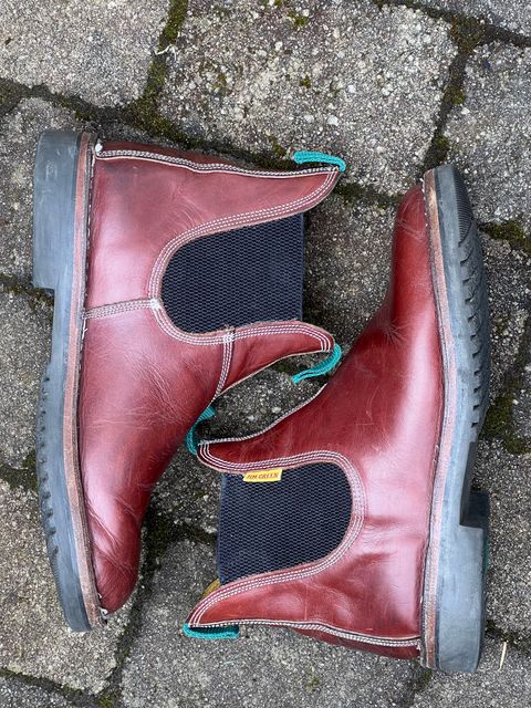 Photo by fjaagewaage on March 29, 2026 of the Jim Green Stockman in Jim Green / Veg Tan Walnut.