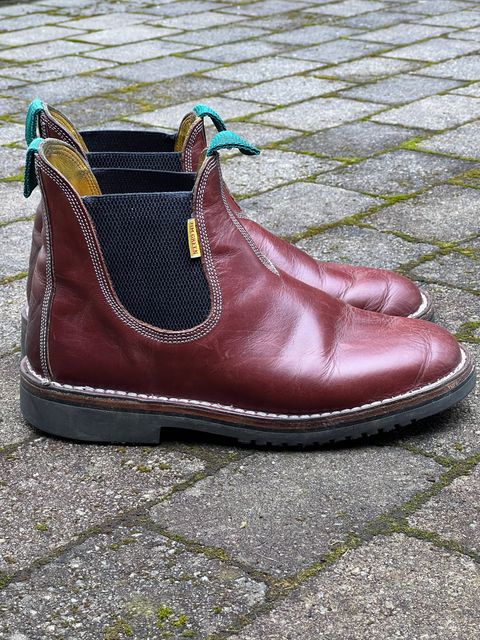 Photo by fjaagewaage on March 29, 2026 of the Jim Green Stockman in Jim Green / Veg Tan Walnut.