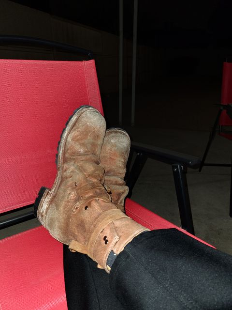 Photo by tekufu on February 28, 2025 of the Thomas Benjamin 008 in Hand-Dyed veg Tan Leather.