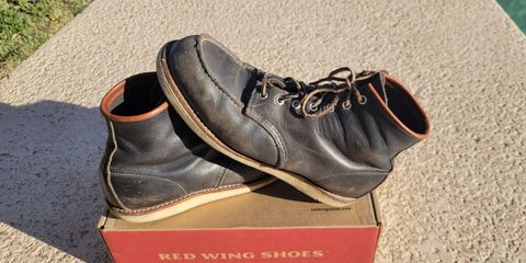Photo by tekufu on March 29, 2023 of the Red Wing Unlisted Model in Unlisted Leather.