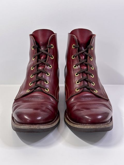 Photo by storybook.oak on March 5, 2024 of the Jack & White Brothers Letterman ZERO in Badalassi Carlo Mosto Minerva Liscio.