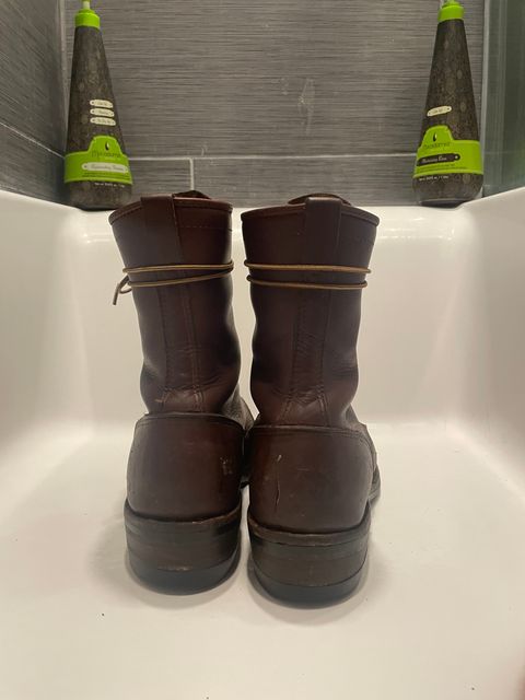 Photo by cjchris66 on March 6, 2023 of the Wesco Packer in Seidel Brown Oil Tan.
