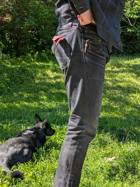 Photo by demo on May 23, 2025 of the Rogue Territory Silveridge in 17oz Cryptic Stealth.