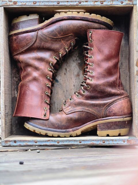 Photo by ShnyHntr91 on April 2, 2026 of the Nicks BuilderPro in Horween Timber Roanoke.