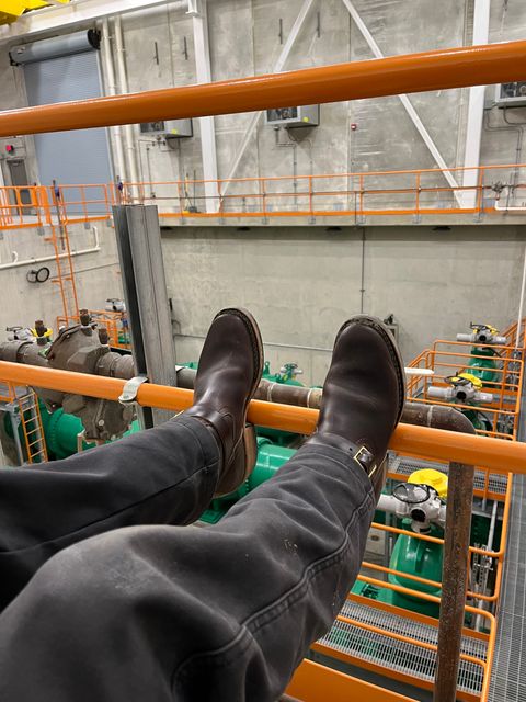 Photo by jeremy.short2 on November 22, 2023 of the Nicks Renegade in Horween Brown Chromexcel.