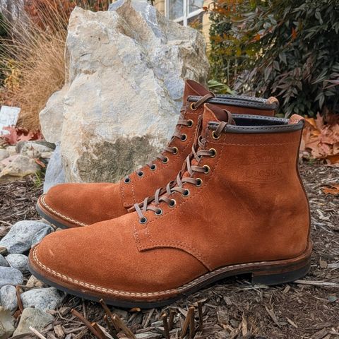 Photo by OnMyFeet on December 5, 2025 of the Wesco Johannes in Brown Roughout.