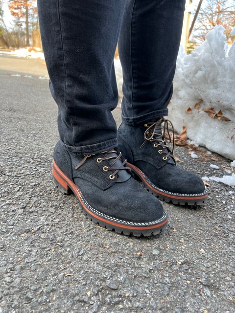 Photo by goblutes on January 24, 2025 of the Nicks BuilderPro in Seidel MaxSupport Black Roughout.