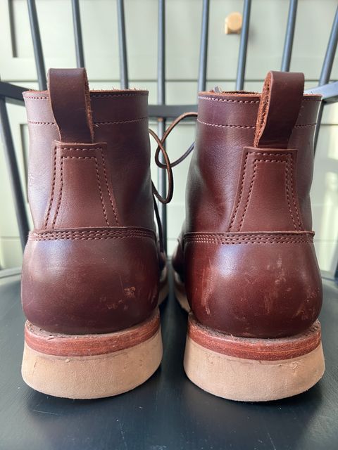 Photo by goblutes on January 11, 2025 of the Frank's Boots Rainier in Seidel Chocolate.