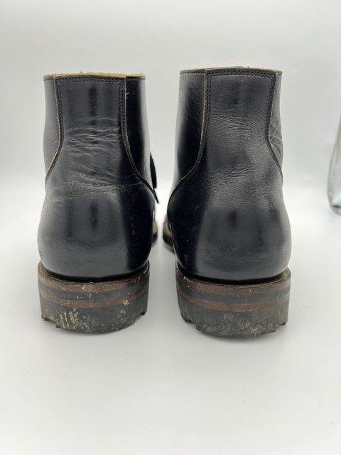 Photo by blackandbrownblues on November 2, 2021 of the Viberg Service Boot in Shinki Black Oiled Horsebutt.