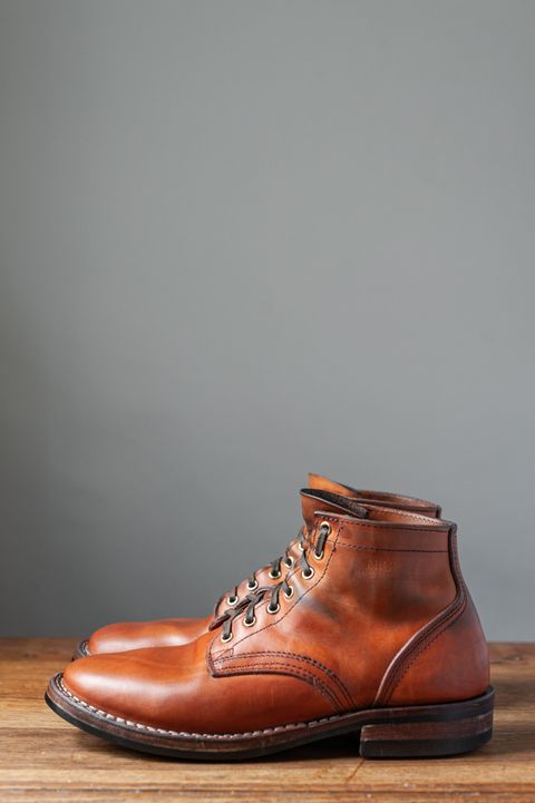 Photo by grainandtwill on January 2, 2023 of the Nicks LL64 in Wickett & Craig Natural Double Stuffed.