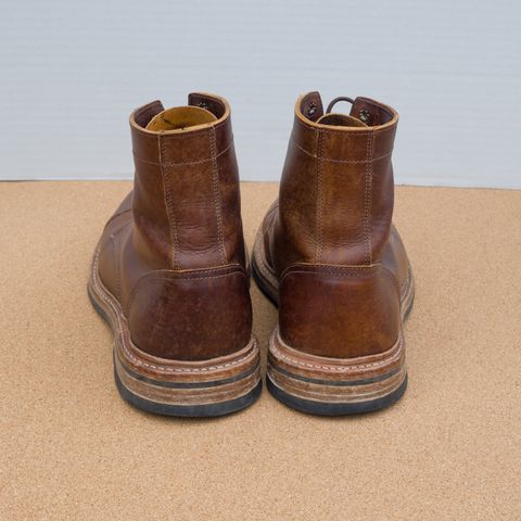 Photo by davehillsd on December 3, 2023 of the Oak Street Bootmakers Trench Boot in Badalassi Carlo Spiga Habana.