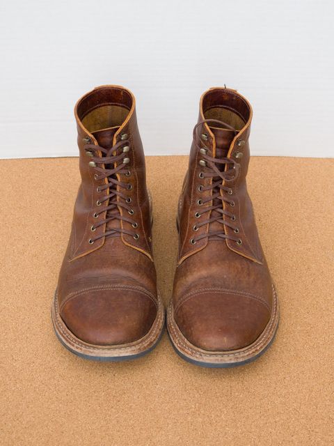 Photo by davehillsd on March 5, 2024 of the Oak Street Bootmakers Trench Boot in Badalassi Carlo Spiga Habana.