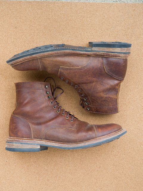 Photo by davehillsd on March 5, 2024 of the Oak Street Bootmakers Trench Boot in Badalassi Carlo Spiga Habana.