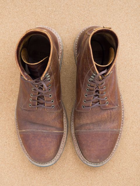 Photo by davehillsd on March 5, 2024 of the Oak Street Bootmakers Trench Boot in Badalassi Carlo Spiga Habana.