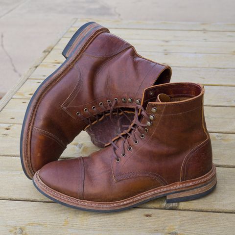 Photo by davehillsd on April 6, 2024 of the Oak Street Bootmakers Trench Boot in Badalassi Carlo Spiga Habana.