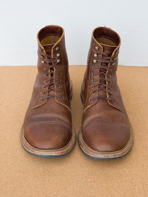 Photo by davehillsd on April 6, 2024 of the Oak Street Bootmakers Trench Boot in Badalassi Carlo Spiga Habana.