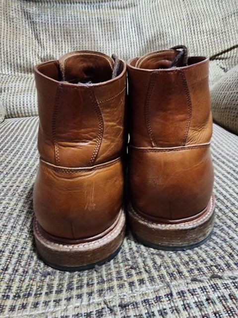 Photo by James3 on March 5, 2024 of the Grant Stone Diesel Boot in Badalassi Carlo Saddle Tan Minerva.