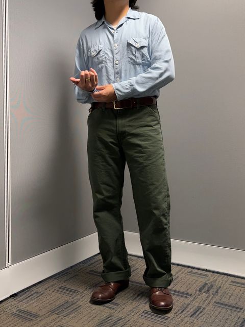 Photo by Asian on May 12, 2026 of the NF Bootmaker Milton Shoe in La Perla Azzurra Dark Brown Missouri.