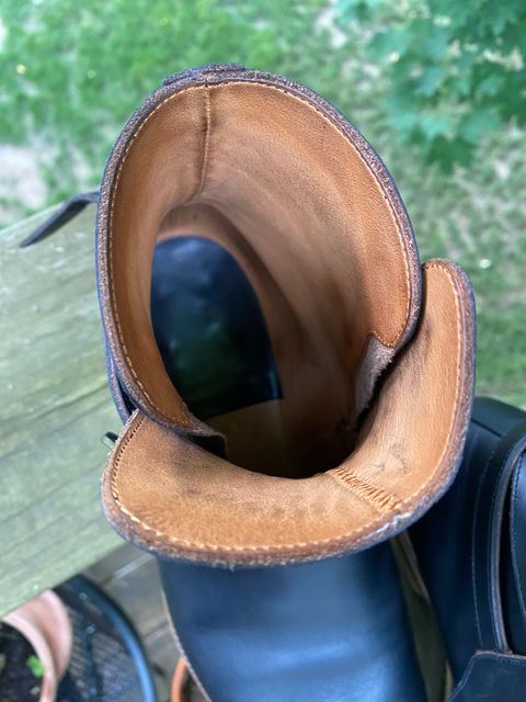 Photo by Asian on June 20, 2024 of the Iron Boots Jodhpur in Seidel Black Double Shot.