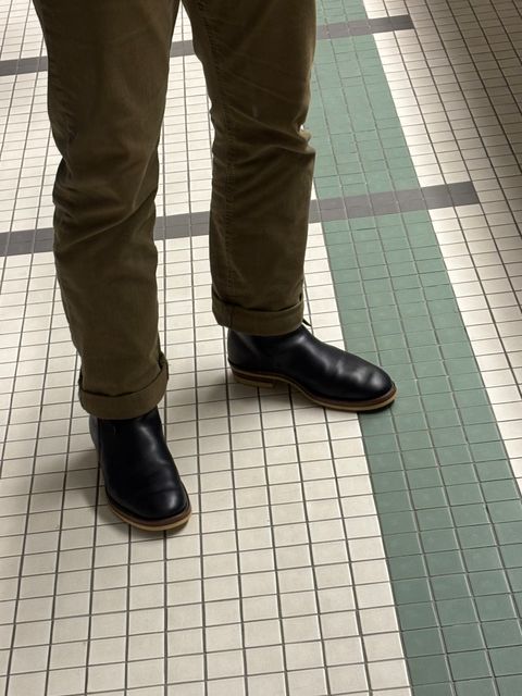 Photo by Asian on December 19, 2024 of the Iron Boots Jodhpur in Seidel Black Double Shot.