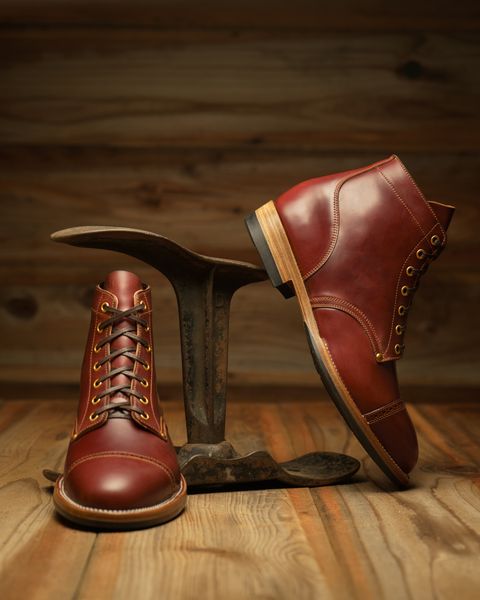 Photo by Asian on December 9, 2024 of the Iron Boots Devil Dog in Maryam Ruggine Shell Cordovan.