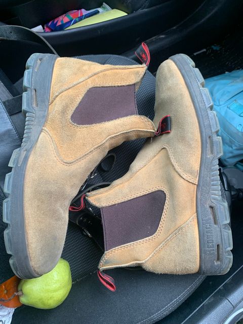 Photo by TheMorrie on November 5, 2025 of the Redback Bobcat in Banana Suede.