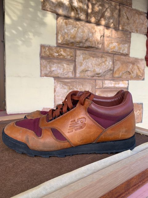 Photo by TheMorrie on March 5, 2025 of the New Balance Rainier in Unknown Natural Veg Tan.
