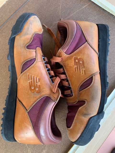 Photo by TheMorrie on March 5, 2025 of the New Balance Rainier in Unknown Natural Veg Tan.