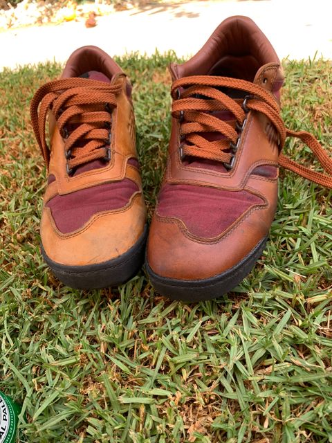 Photo by TheMorrie on March 8, 2025 of the New Balance Rainier in Unknown Natural Veg Tan.