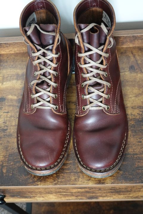 Photo by gertrudes_cat on February 5, 2024 of the Nicks MTO in Wickett & Craig Chestnut Oiled Latigo.