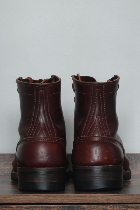 Photo by gertrudes_cat on March 5, 2024 of the Nicks MTO in Wickett & Craig Chestnut Oiled Latigo.
