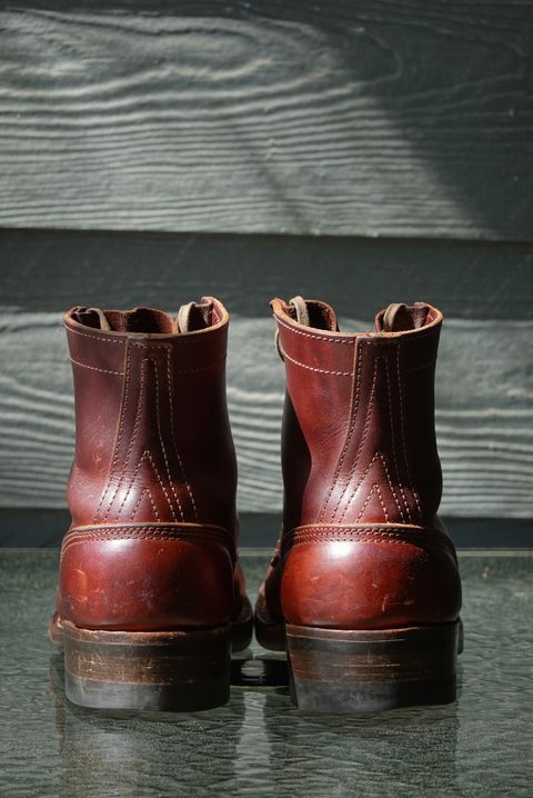 Photo by gertrudes_cat on April 6, 2024 of the Nicks MTO in Wickett & Craig Chestnut Oiled Latigo.