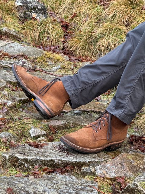 Photo by init on December 25, 2024 of the White's Semi-Dress in Seidel Distressed Roughout.