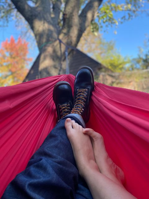 Photo by bootbeater on October 20, 2024 of the Red Wing 919 Climber Vtg. 1983 in S.B. Foot Black Chrome.
