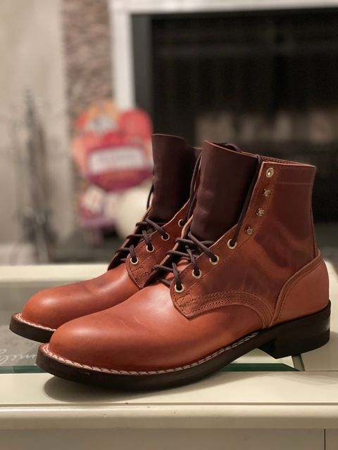 Photo by nvrp813 on November 2, 2023 of the Nicks Unknown Model in Wickett & Craig Natural Double Stuffed.