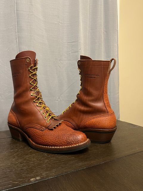 Photo by jpsant13 on November 5, 2023 of the White's Hathorn Packer in Unknown Leather.