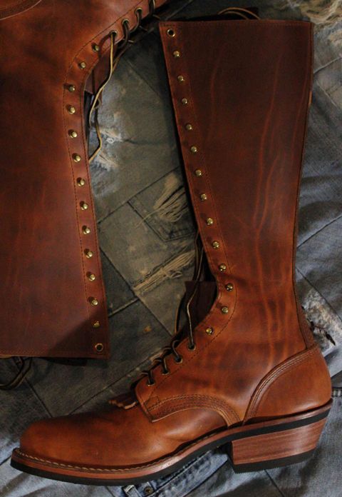 Photo by speedlacer on October 14, 2024 of the Nicks Packer in Wickett & Craig Natural Double Stuffed.