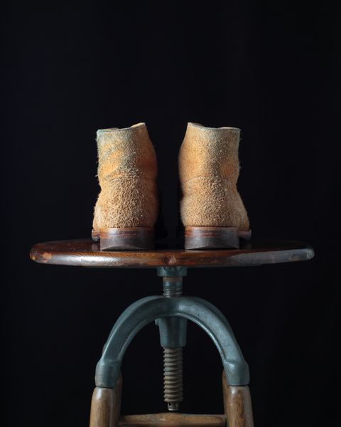 Photo by ahuebner on January 1, 2024 of the WM1978 French Army Boot in Tochigi Natural Roughout.