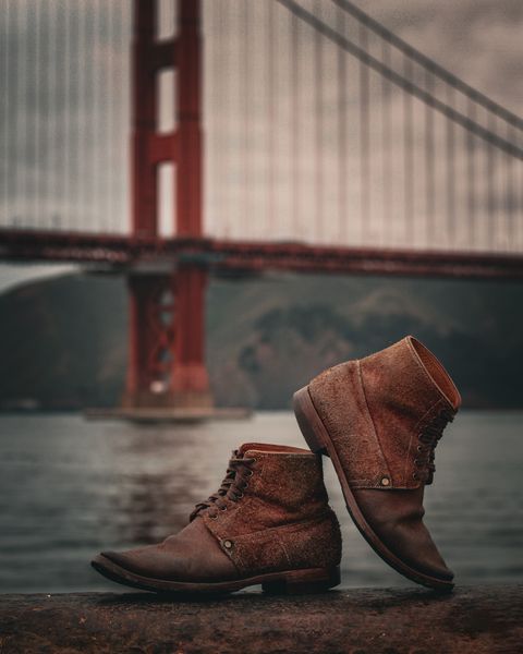 Photo by ahuebner on April 2, 2024 of the WM1978 French Army Boot in Tochigi Natural Roughout.