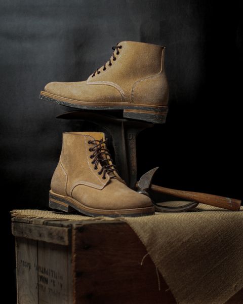 Photo by ahuebner on October 5, 2022 of the Sagara Boondocker in Maryam Natural Horsebutt Roughout.